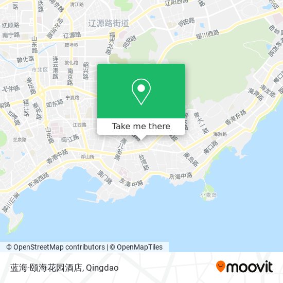 蓝海·颐海花园酒店 map