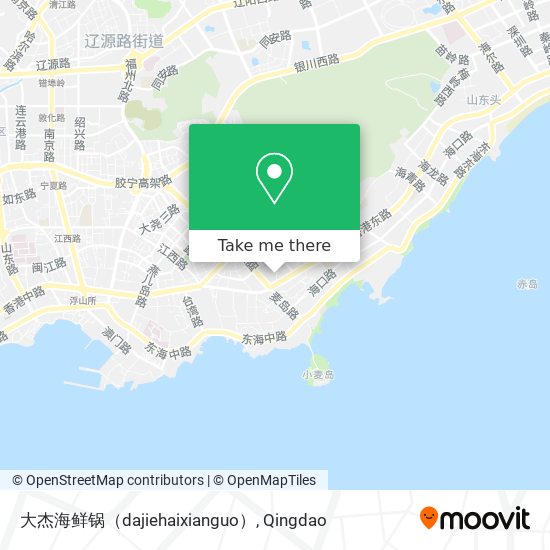 大杰海鲜锅（dajiehaixianguo） map