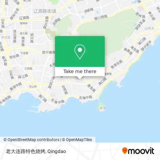 老大连路特色烧烤 map