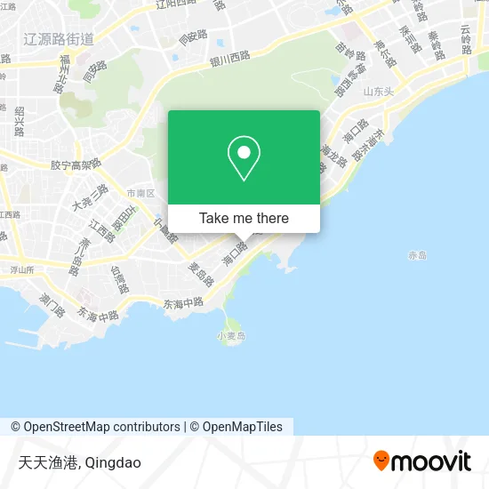 天天渔港 map