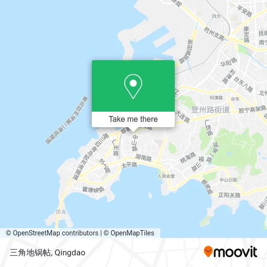三角地锅帖 map