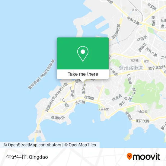 何记牛排 map