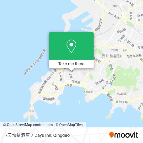 7天快捷酒店 7 Days Inn map