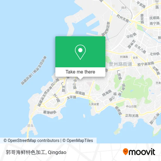 郭哥海鲜特色加工 map