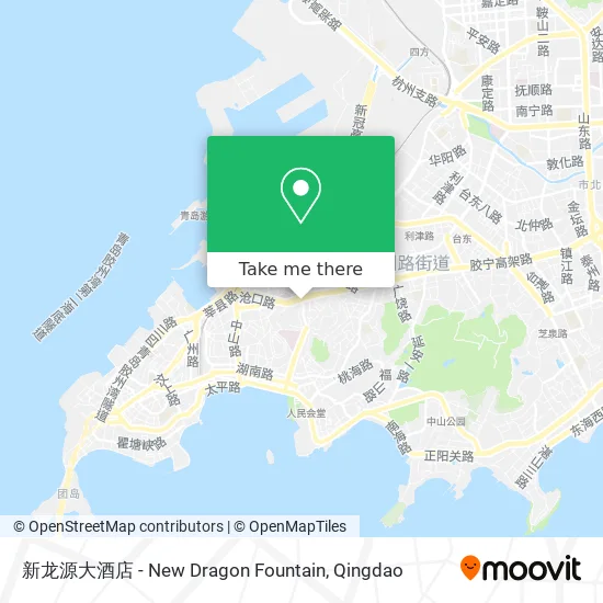 新龙源大酒店 - New Dragon Fountain map