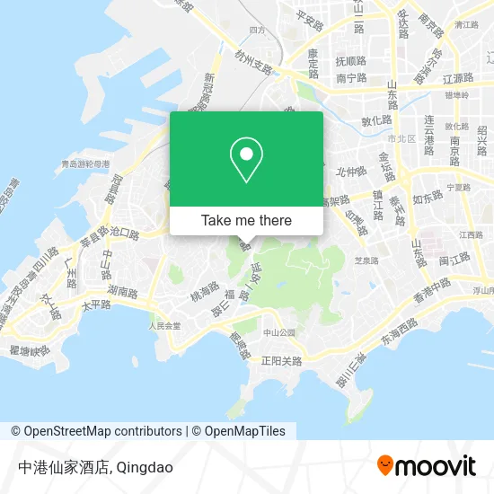 中港仙家酒店 map