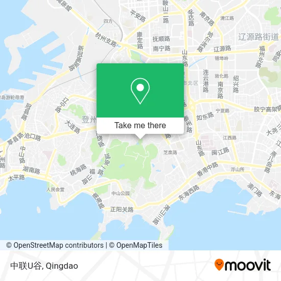中联U谷 map