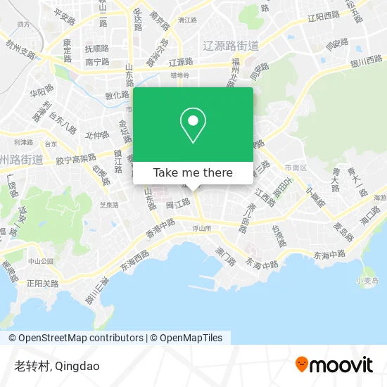 老转村 map
