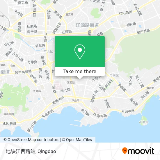 地铁江西路站 map