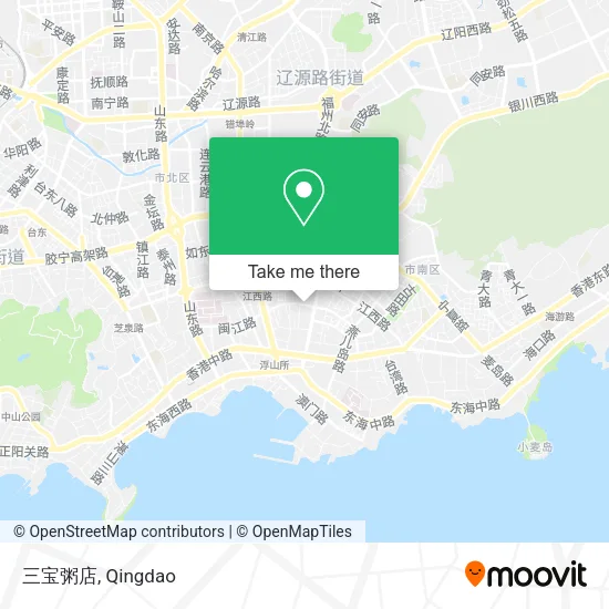三宝粥店 map