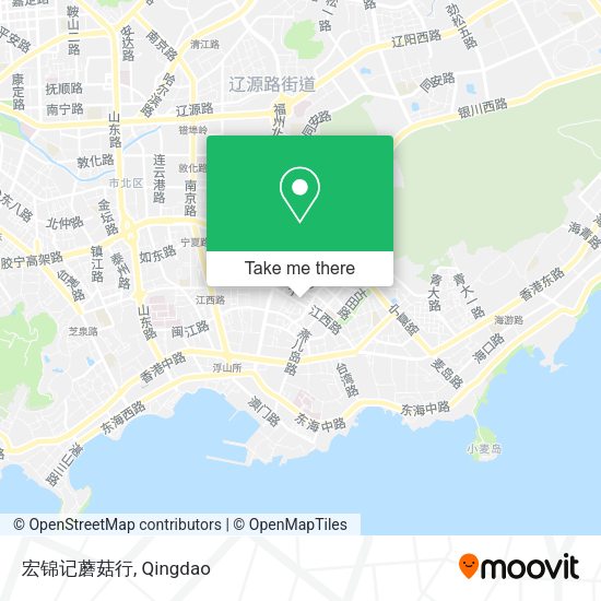宏锦记蘑菇行 map