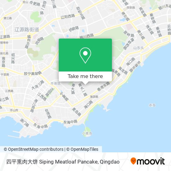 四平熏肉大饼 Siping Meatloaf Pancake map