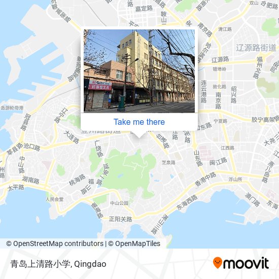 青岛上清路小学 map