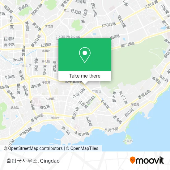 출입국사무소 map