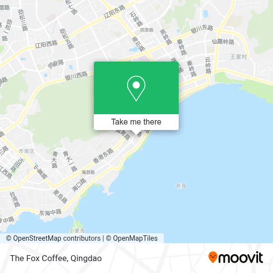 The Fox Coffee map