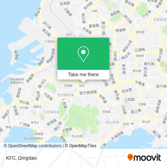 KFC map
