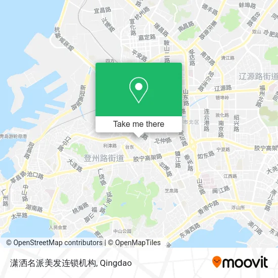 潇洒名派美发连锁机构 map