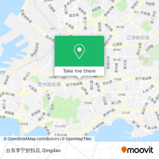 台东李宁折扣店 map