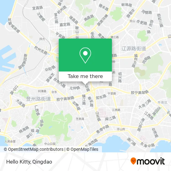 Hello Kitty map