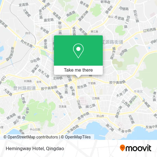 Hemingway Hotel map