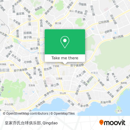皇家乔氏台球俱乐部 map