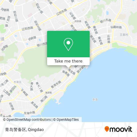 青岛警备区 map