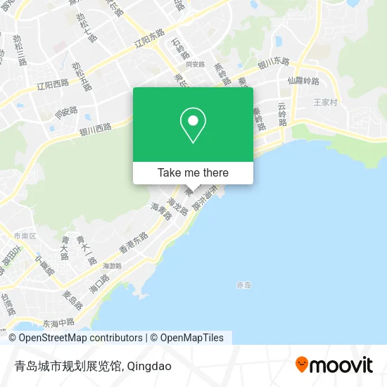 青岛城市规划展览馆 map