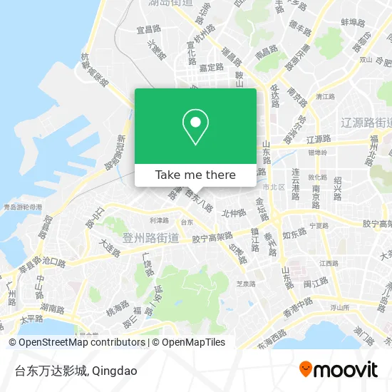 台东万达影城 map