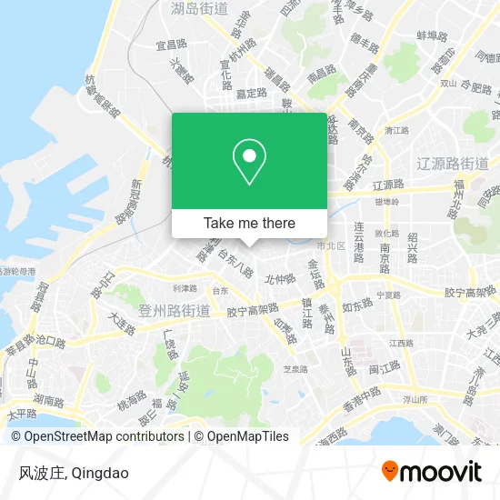 风波庄 map