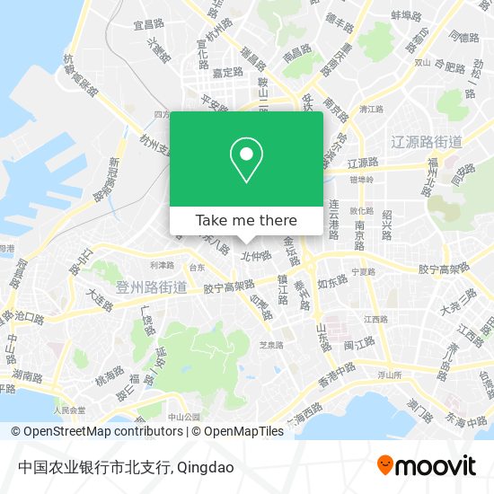 中国农业银行市北支行 map