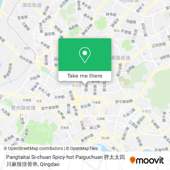 Pangtaitai Si-chuan Spicy-hot Paiguchuan 胖太太四川麻辣排骨串 map