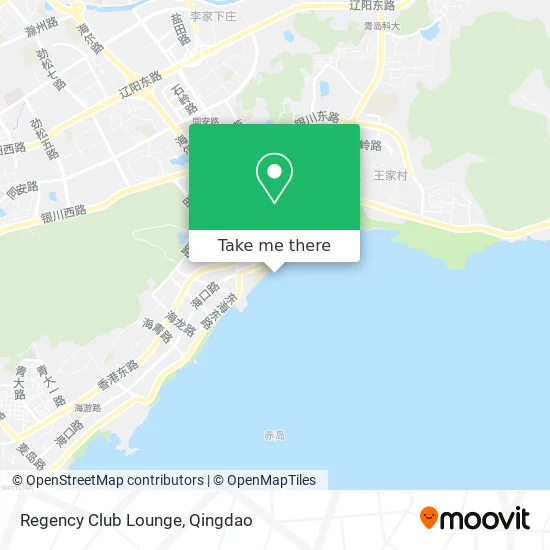 Regency Club Lounge map