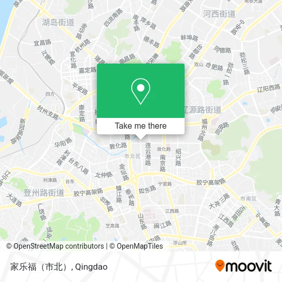 家乐福（市北） map