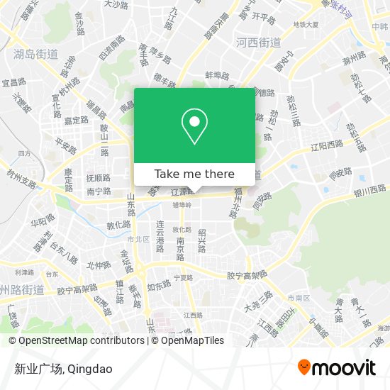 新业广场 map