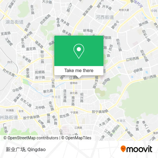 新业广场 map