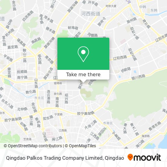 Qingdao Palkos Trading Company Limited map