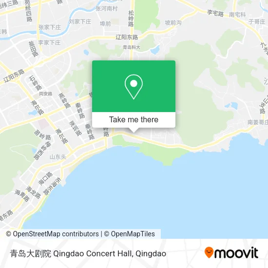 青岛大剧院 Qingdao Concert Hall map