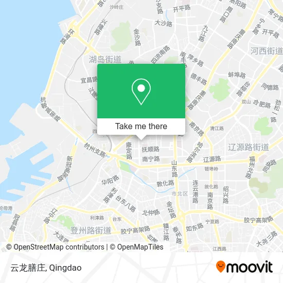 云龙膳庄 map