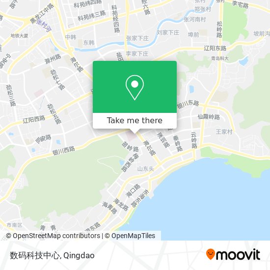 数码科技中心 map