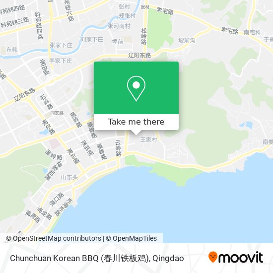 Chunchuan Korean BBQ (春川铁板鸡) map