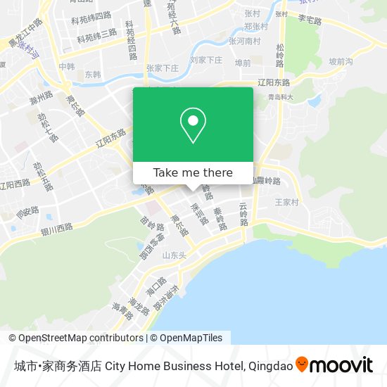 城市•家商务酒店 City Home Business Hotel map