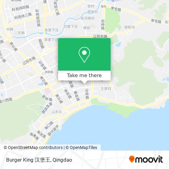 Burger King 汉堡王 map