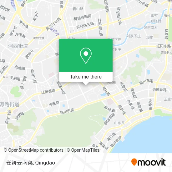 雀舞云南菜 map