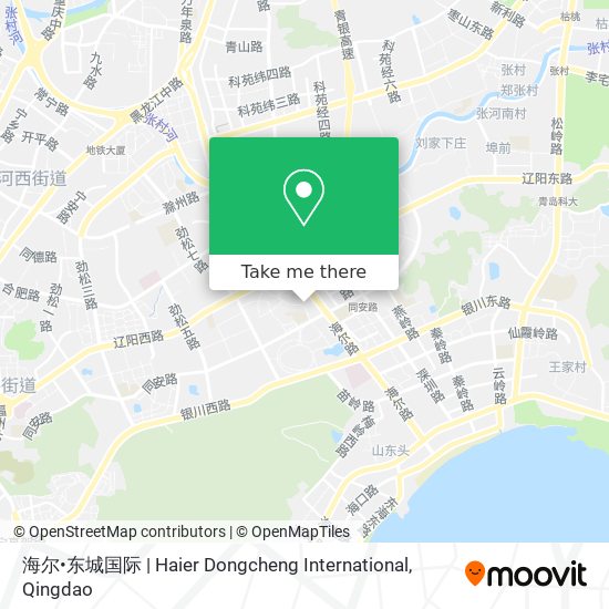 海尔•东城国际 | Haier Dongcheng International map