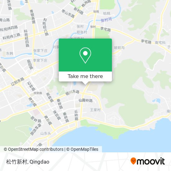 松竹新村 map