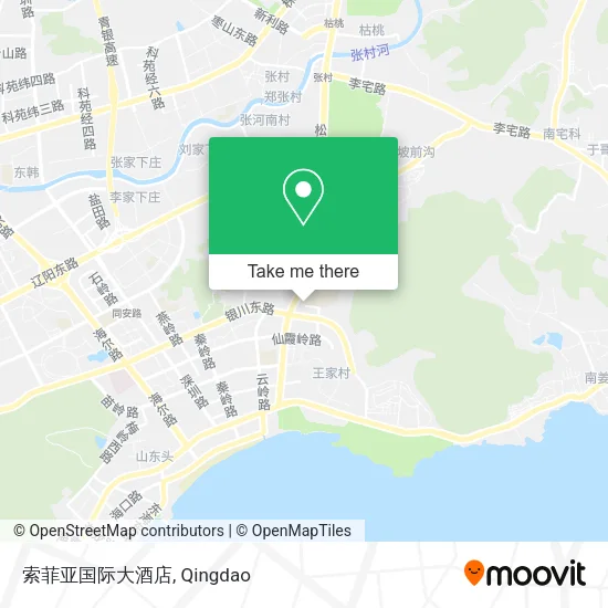 索菲亚国际大酒店 map