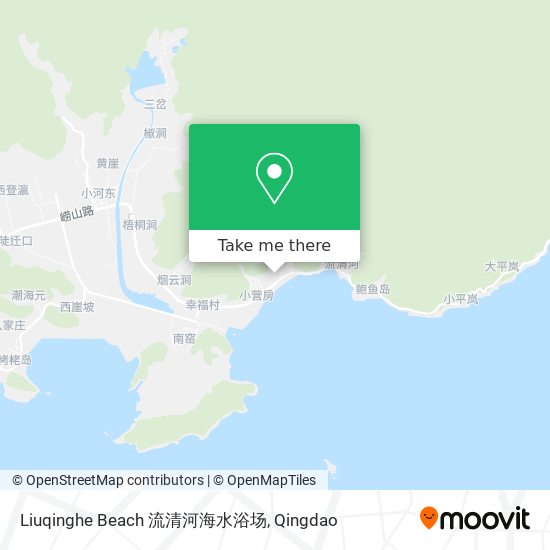 Liuqinghe Beach 流清河海水浴场 map