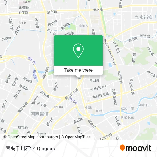 青岛千川石业 map