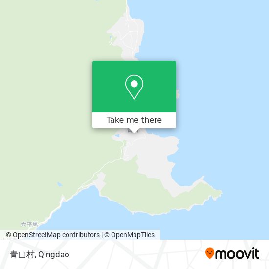 青山村 map