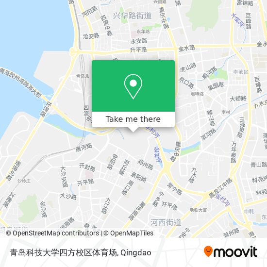 青岛科技大学四方校区体育场 map